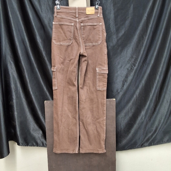 Hollister  Brown Ultra High-Rise Dad Jeans - Picture 14 of 16